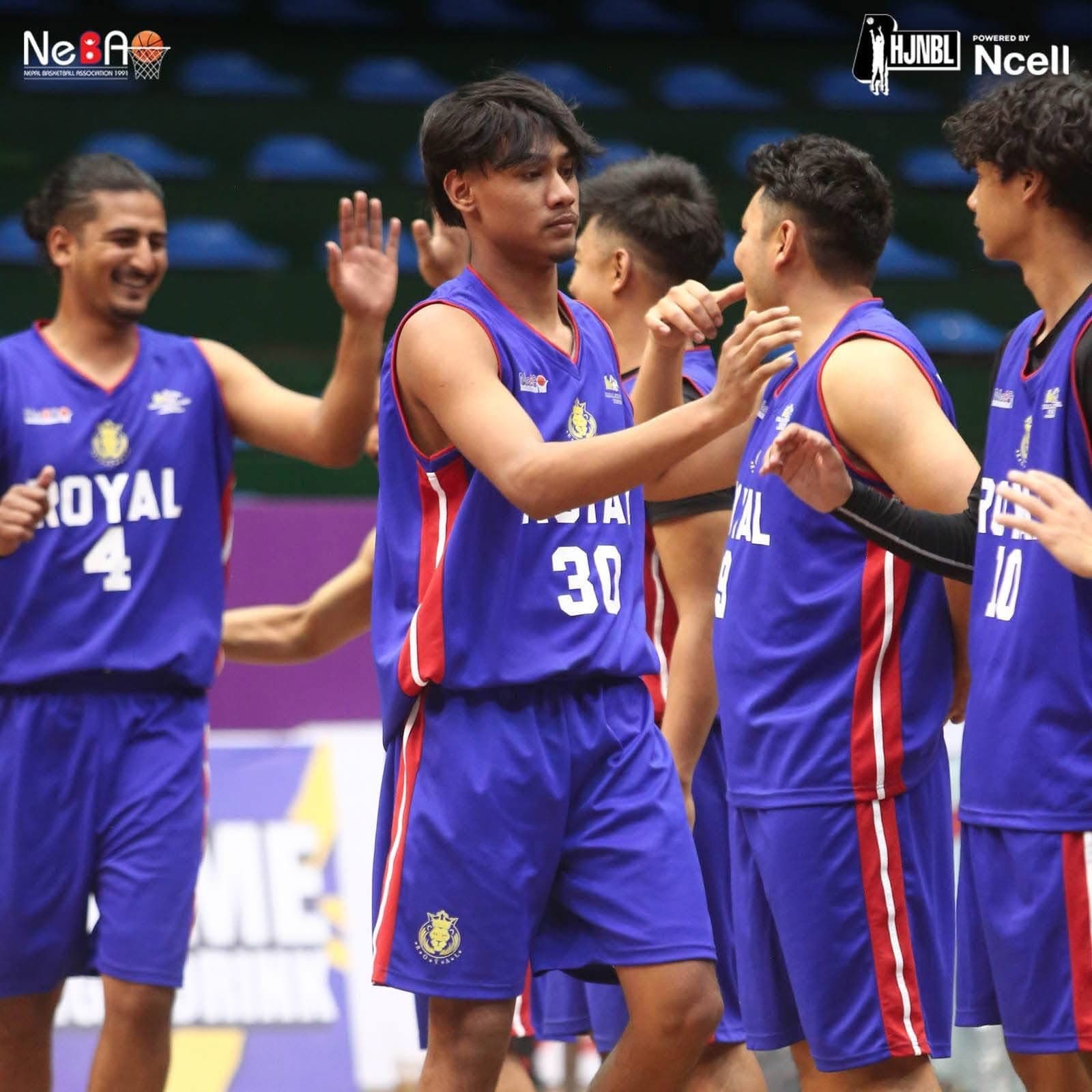The Royal Basketball Academy court, Siddhipur