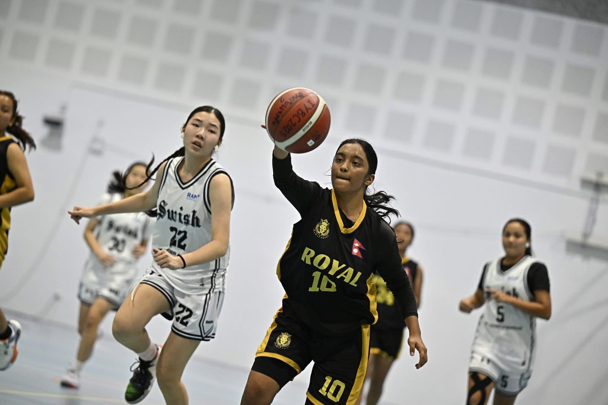 Aanya Maharjan — Fundamentals Program, Royal Basketball Academy
